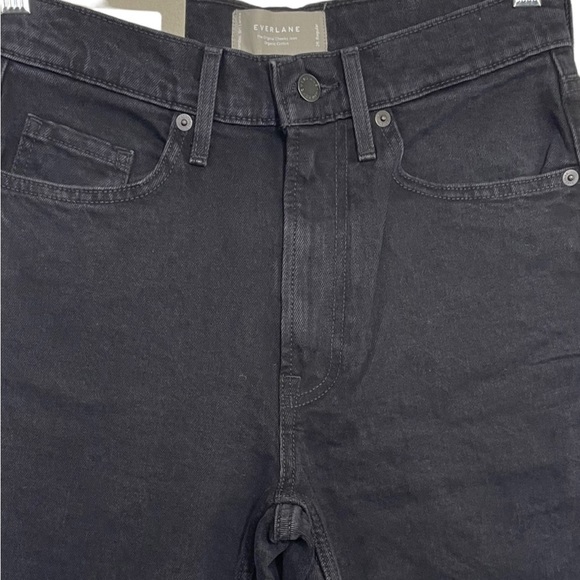 Everlane Original Cheeky Jean Low-Stretch Coal Black NWT - Picture 4 of 14